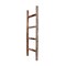 Barnwoodusa Rustic Farmhouse 4ft Reclaimed Wood Decorative Ladder (Weathered Gray) 672713210368 - alternate 1